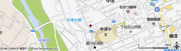 神奈川県愛甲郡愛川町中津538周辺の地図
