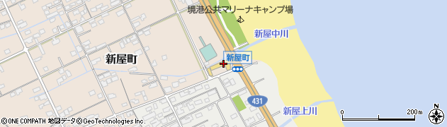 鳥取県境港市新屋町3269周辺の地図