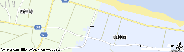 京都府舞鶴市東神崎176周辺の地図