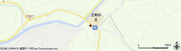 美濃加茂三和簡易郵便局周辺の地図