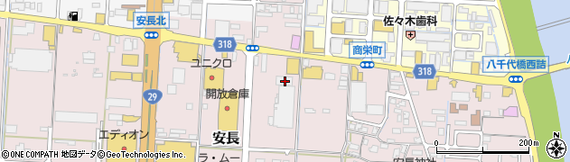 鳥取県鳥取市安長250周辺の地図
