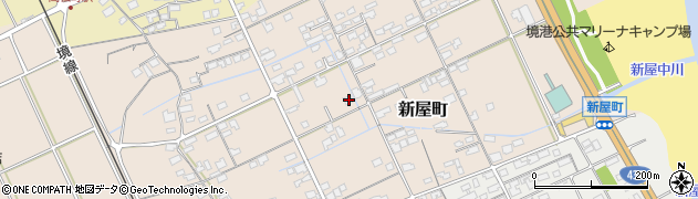 鳥取県境港市新屋町299周辺の地図