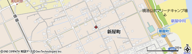 鳥取県境港市新屋町301周辺の地図