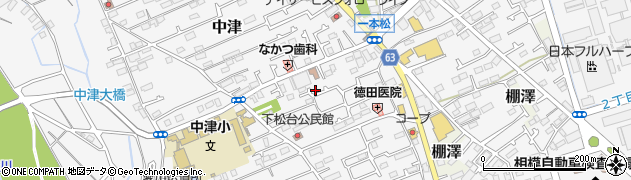 神奈川県愛甲郡愛川町中津703周辺の地図