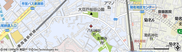 菊水苑周辺の地図