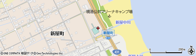 鳥取県境港市新屋町3268周辺の地図