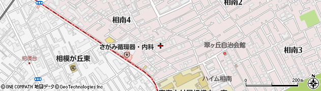 神奈川県相模原市南区相南4丁目12-17周辺の地図