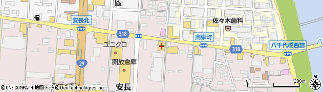 セカンドストリート　鳥取安長店周辺の地図