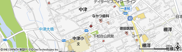 神奈川県愛甲郡愛川町中津680周辺の地図
