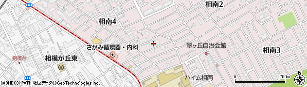 神奈川県相模原市南区相南4丁目12周辺の地図