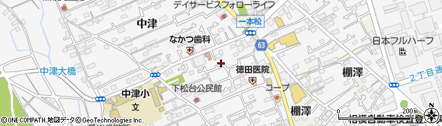 神奈川県愛甲郡愛川町中津703-7周辺の地図