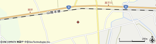鳥取県大山町（西伯郡）上坪東周辺の地図