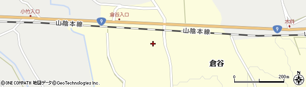 鳥取県西伯郡大山町倉谷489周辺の地図