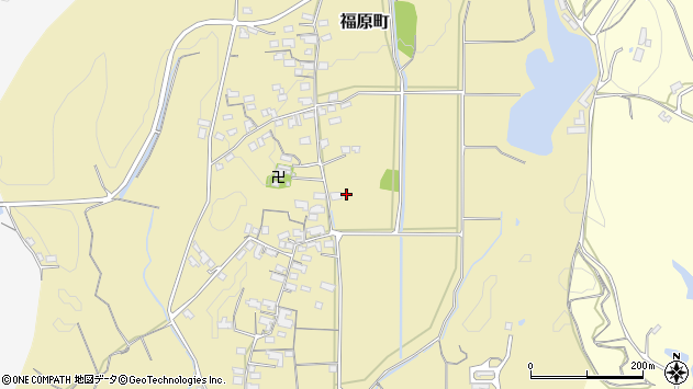 〒690-0811 島根県松江市福原町の地図