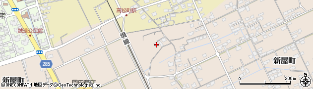 鳥取県境港市新屋町1192周辺の地図