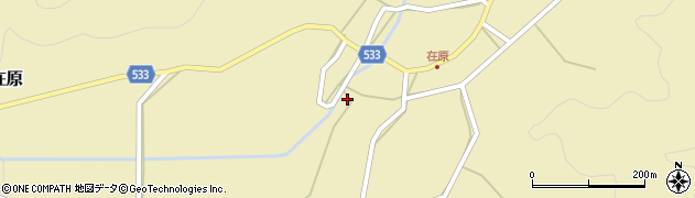 滋賀県高島市マキノ町在原483周辺の地図