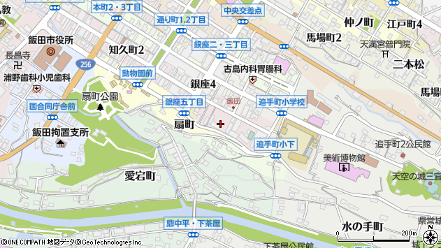 〒395-0033 長野県飯田市常盤町の地図