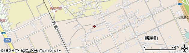 鳥取県境港市新屋町2892周辺の地図