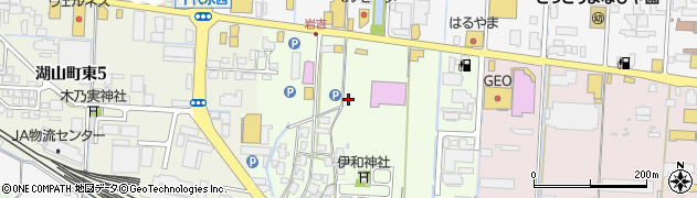 鳥取県鳥取市岩吉周辺の地図