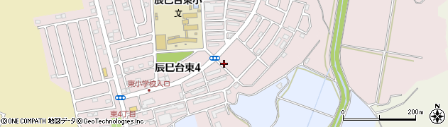 千葉県市原市辰巳台東4丁目周辺の地図