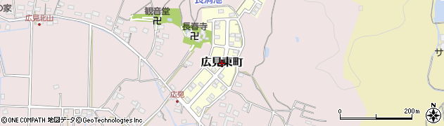 岐阜県関市広見東町周辺の地図