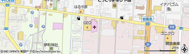 鳥取県鳥取市安長111周辺の地図