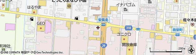 鳥取県鳥取市安長175周辺の地図