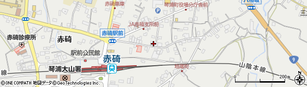 鳥取県東伯郡琴浦町赤碕1108周辺の地図