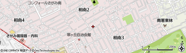 神奈川県相模原市南区相南周辺の地図