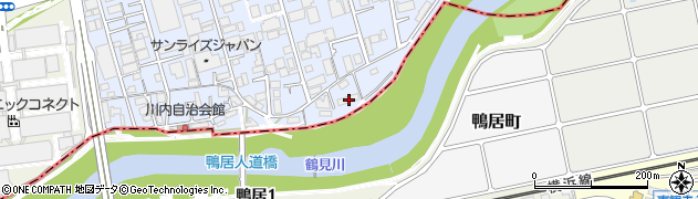 神奈川県横浜市都筑区池辺町4578周辺の地図
