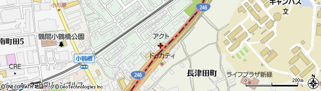 アクトツール町田店周辺の地図