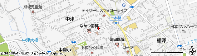 神奈川県愛甲郡愛川町中津706周辺の地図