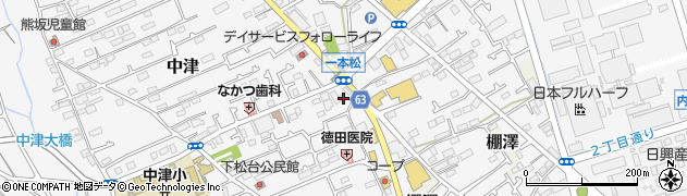 神奈川県愛甲郡愛川町中津900周辺の地図