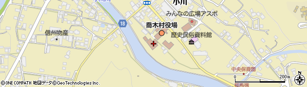 喬木村社協介護サービスセンターふれ愛周辺の地図