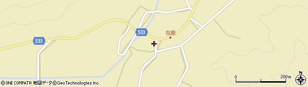 滋賀県高島市マキノ町在原514周辺の地図