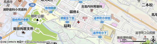 長野県飯田市常盤町13周辺の地図