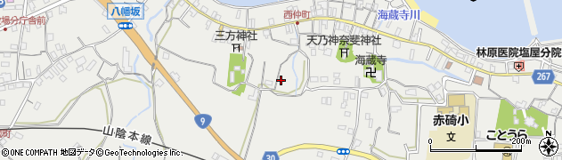 鳥取県東伯郡琴浦町赤碕周辺の地図