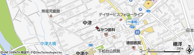 神奈川県愛甲郡愛川町中津714周辺の地図