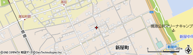 鳥取県境港市新屋町1284周辺の地図
