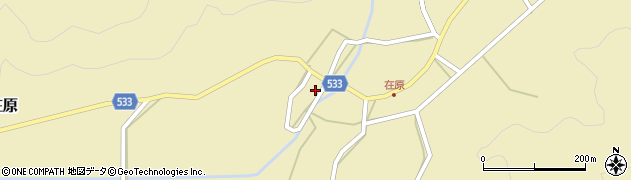 滋賀県高島市マキノ町在原655周辺の地図