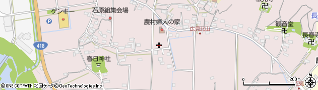 岐阜県関市広見周辺の地図