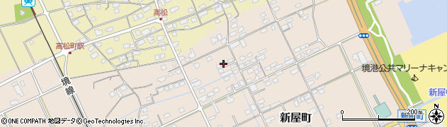鳥取県境港市新屋町1264周辺の地図