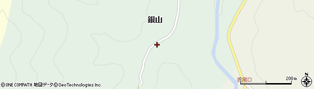 鳥取県岩美郡岩美町銀山301周辺の地図