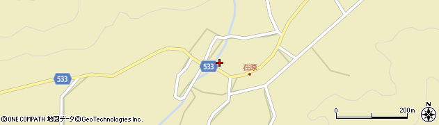 滋賀県高島市マキノ町在原511周辺の地図