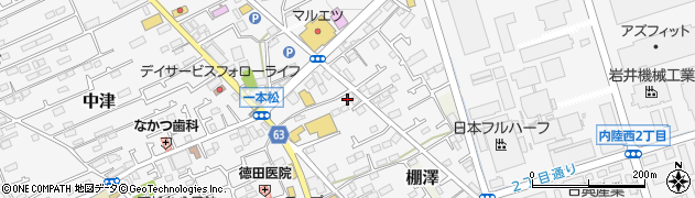 神奈川県愛甲郡愛川町中津3447周辺の地図