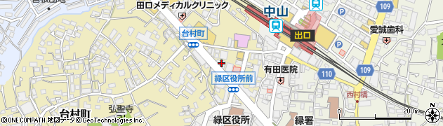 横浜台村郵便局 ＡＴＭ周辺の地図