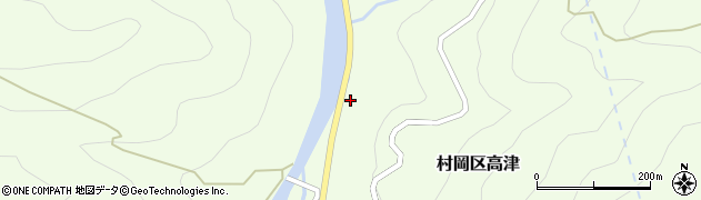 兵庫県美方郡香美町村岡区高津937周辺の地図