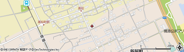 鳥取県境港市新屋町1253周辺の地図