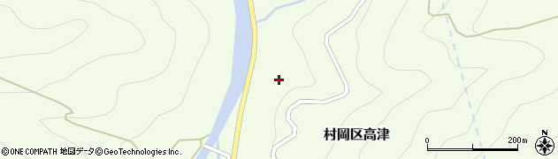 兵庫県美方郡香美町村岡区高津947周辺の地図
