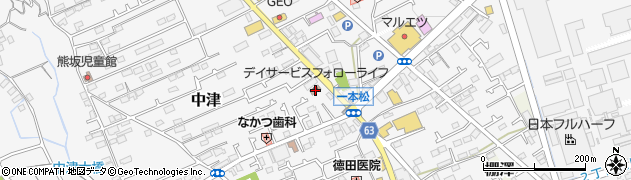 神奈川県愛甲郡愛川町中津731-5周辺の地図